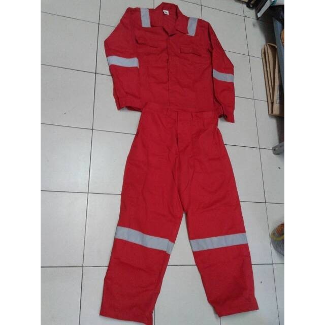 SETELAN BAJU DAN CELANA SAFETY /BAJU CELANA PROYEK