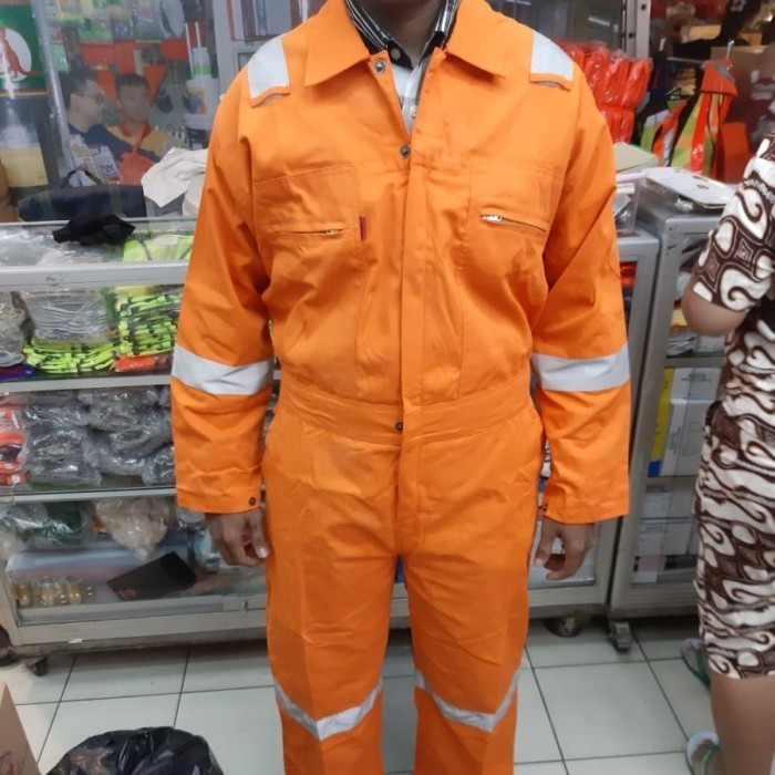 WEARPACK KERJA SAFETY NOMEX COVERALL ANTI API IIIA 3A BAJU ANTI API