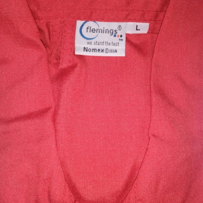 COVERALL FLAMMING NOMEX III A MERAH
