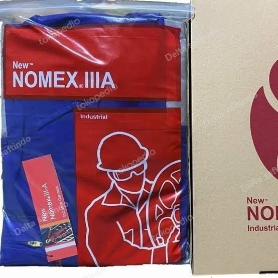WEARPACK SAFETY NOMEX IIIA BIRU NAVY / COVERALL SAFETY NEW NOMEX IIIA