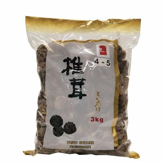 jamur shitake kering 1 kg / hioko (Repack)