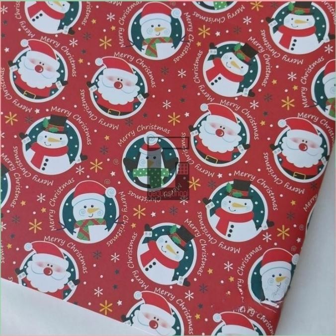 

like new Kertas Bungkus Kado Sovenir Paper Gift Wrap Natal Christmas SansanWawa TERLARIS