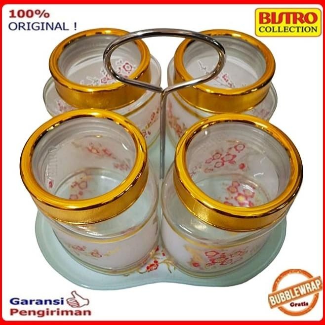 Toples Kaca Set Toples Lebaran Set Toples Lebaran Putar Bisto Bo 0124 Balawa.Official