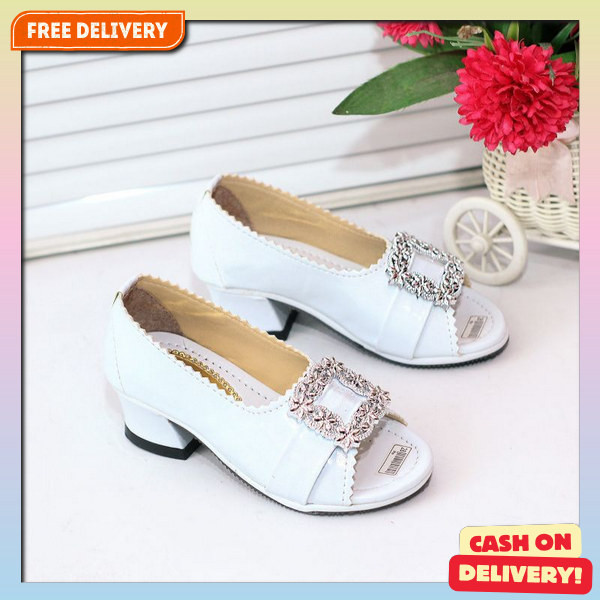 Sndal Sol Empuk Kekinian Fashion Cewek Dandal Shandal Sandal Pesta Senfal Pesta Kondangan Viral Cant