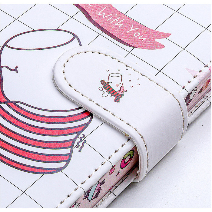 

BARANG TERLARIS Buku Diary Journal Agenda Notebook Planner Magnetic Hard Cover Cute