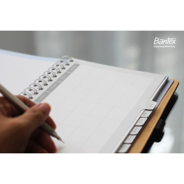 

BARANG TERLARIS Buku Agenda Planner Cover Kulit Leather Bantex