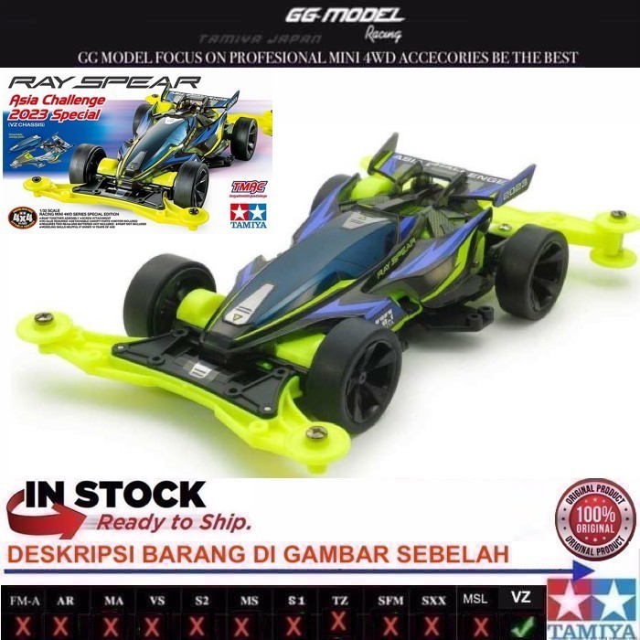HOT SALE TAMIYA 95647 RAY SPEAR ASIA CHALLENGE 2023 TERMURAH