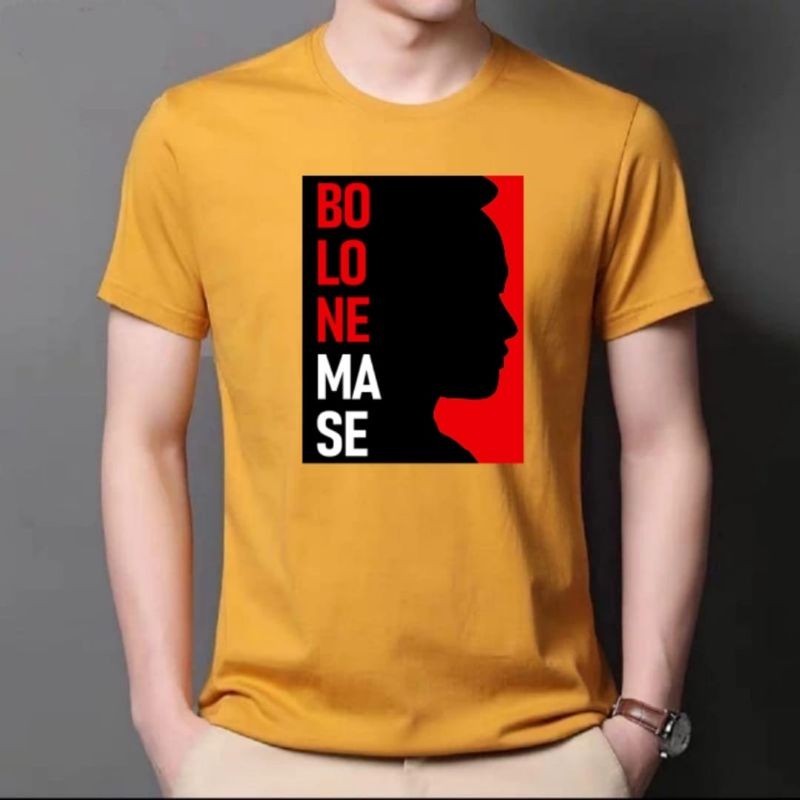 baju Kaos Oblong Distro Dewasa BOLONEMASE/Kaos dewasa pria/wanita motip Bolonemase