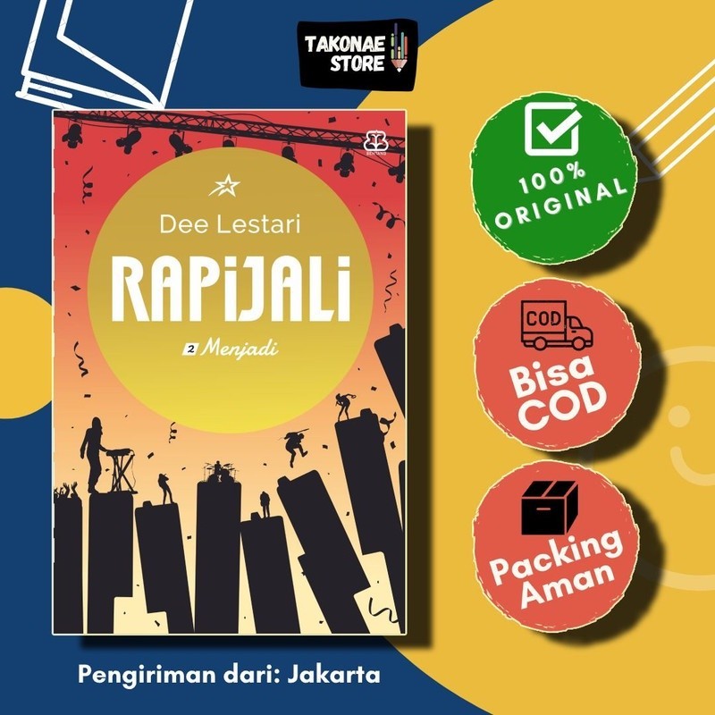 Novel Rapijali 2: Menjadi - Dee Lestari
