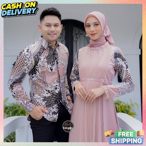 Terbaru 2024 Gsmis Pasangan Termurah Bsju Syari Coupel Maxi Gamis Wanita Kapel Lebaran 2024 Buju Mus