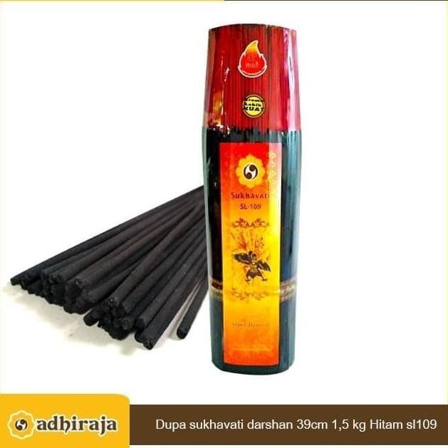 Dupa Hio Sembahyang Wangi Harum Alami Sukhavati Darshan Hitam 1,5 kg