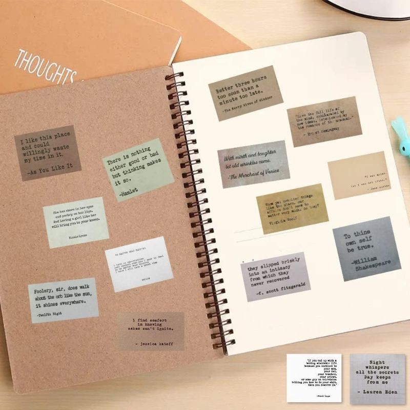 Inspirational Journaling Stickers/Motivational Quotes Stickers