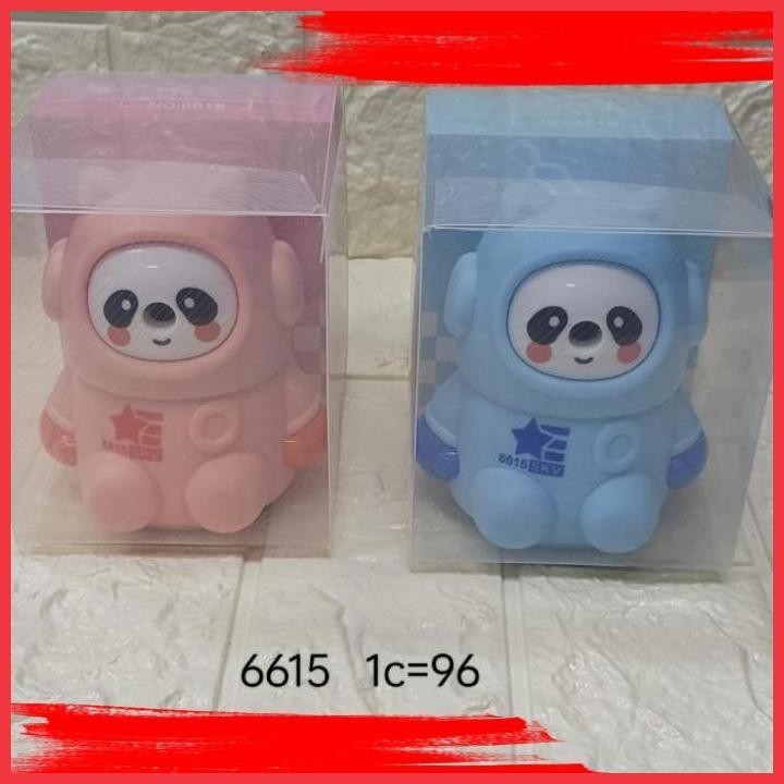 

(ANTI) RAUTAN PENSIL MEJA PUTAR BENTUK PANDA ASTRONOT SATUAN