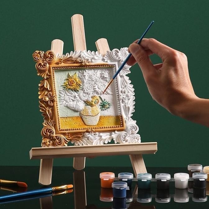 

KKV RELIFE Stress Relief 3D Color Painting Set Melukis Gambar 3D