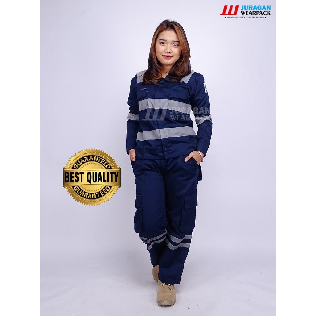 [FRESH STYLE] GET IT NOW Juragan Wearpack - Wearpack Safety Setelan Warna Biru Navy