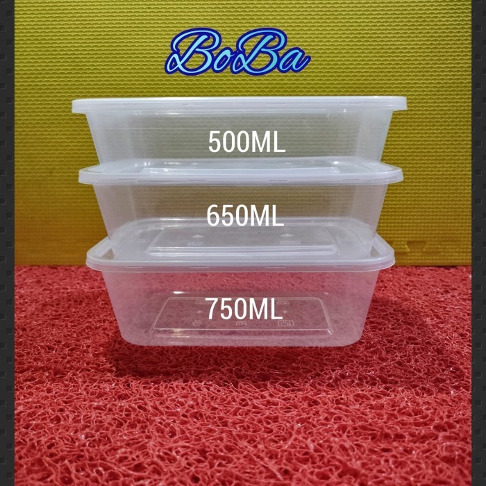 Kotak Makan Thinwal Dm Food Container/Kotak Makan/Kotak Bekal/Dm 500 Ml/Dm 650 Ml/ Ori Original