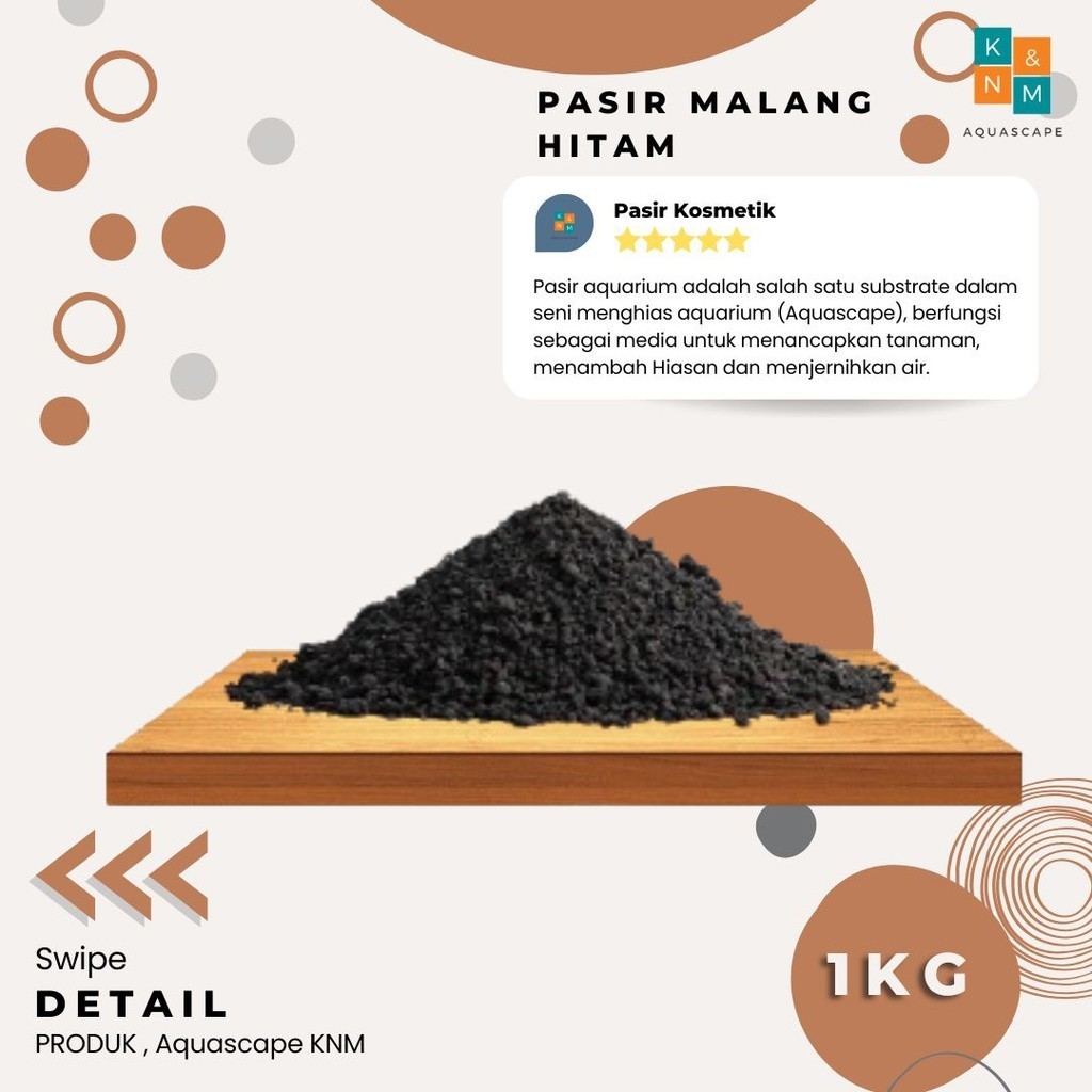 Pasir Malang Hitam Media Tanam Aquascape Aquarium Halus Kasar No 1 2 3 Tanaman Hias Aglonema Kaktus