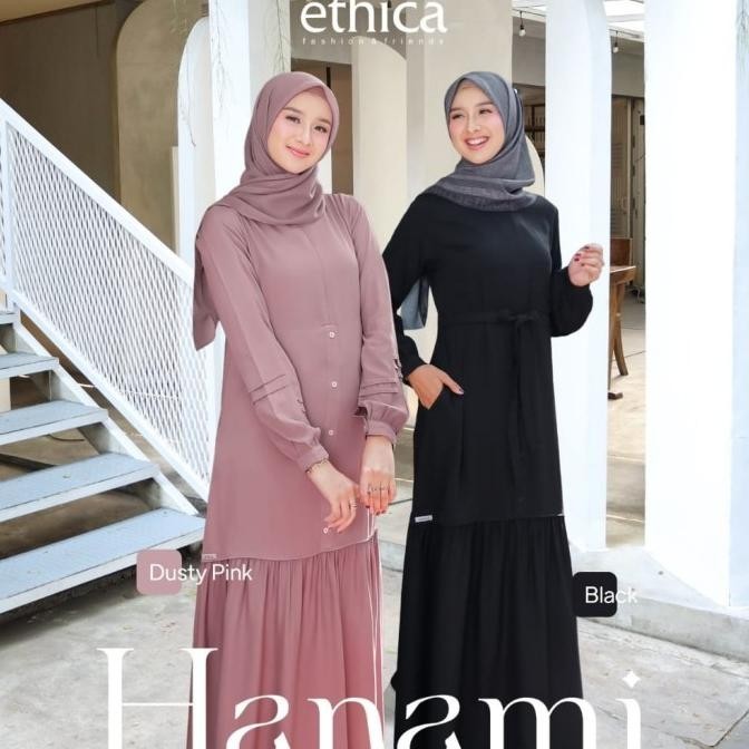 New Gamis Ethica Hanami 12 Stok Terbatas
