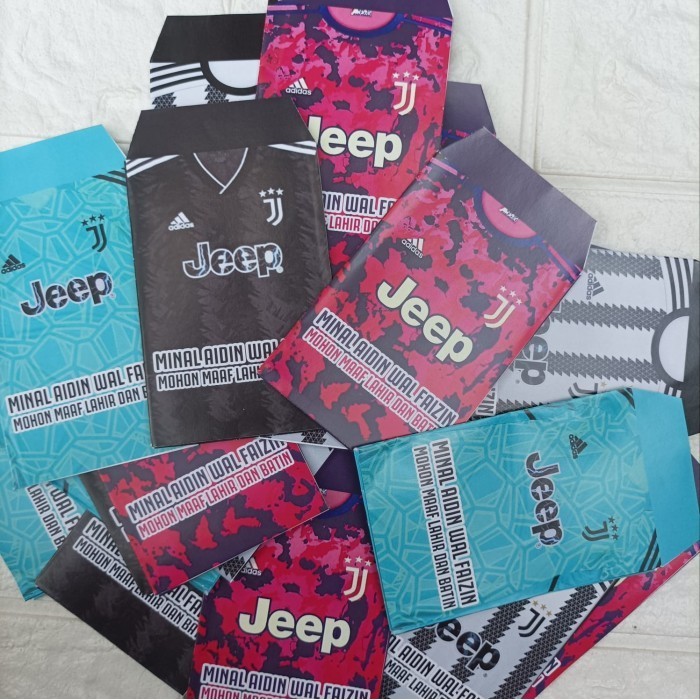 

Amplop Lebaran Unik Juve Disain Jersey Home Away Third Kiper 2022 2023
