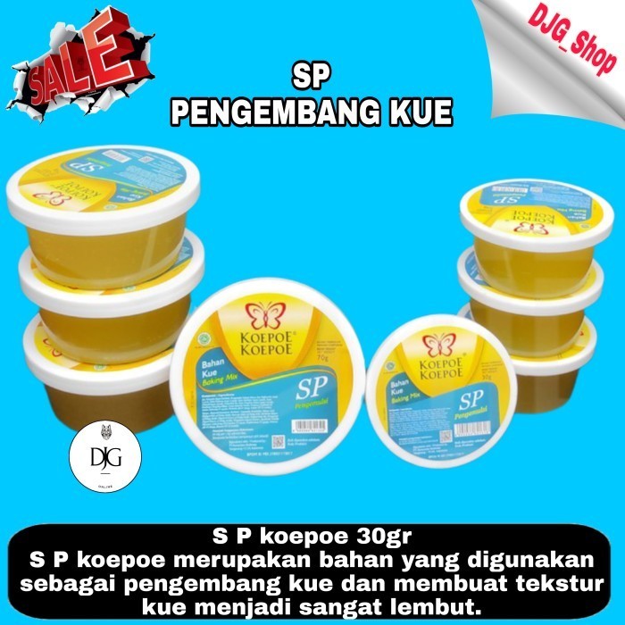 

Sp Koepoe Koepoe 30Gr / Pengembang Kue / Bahan Baking Mix