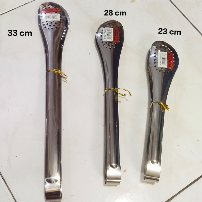 

Capitan/Jepitan Gorengan/Kue Bahan Stainless Steel Anti Karat Fujinex