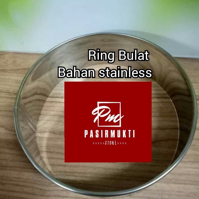 

Ring Cutter Kue Lu Bulat Bahan Stainless 20 Cm