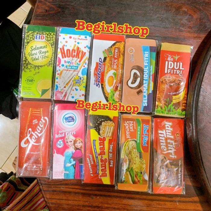

Amplop Lebaran Snack Panjang - Isi 10Pcs/Pack Limited Part 2