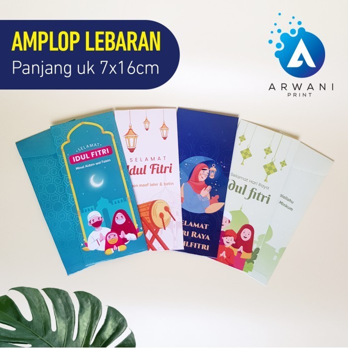 

Amplop Lebaran Panjang Envelope Idul Fitri Besar Kter Unik