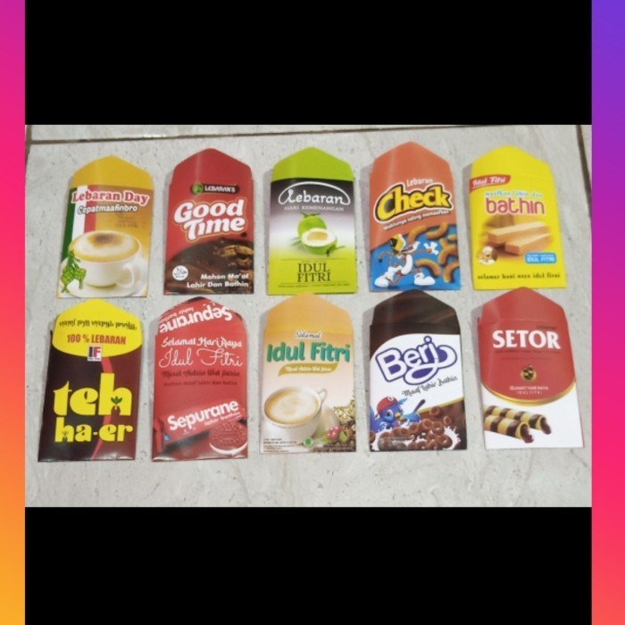 

Amplop Lebaran Snack Viral 1 Pack Isi 10 Pcs
