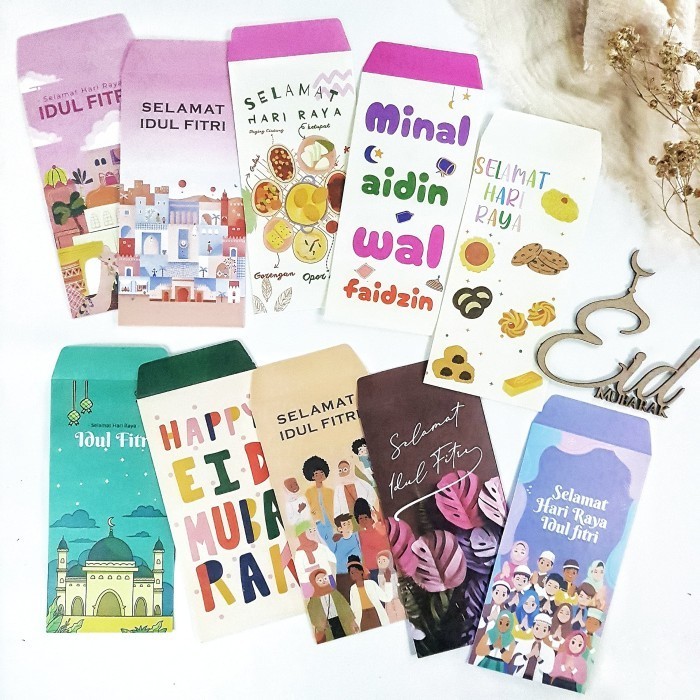 

Amplop Lebaran Panjang / Idul Fitri / / / Aesthetic
