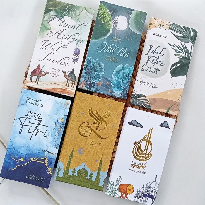 

Amplop Lebaran Idul Fitri 10Pcs Unik Lucu Kter Angpao Ramadhan Thr