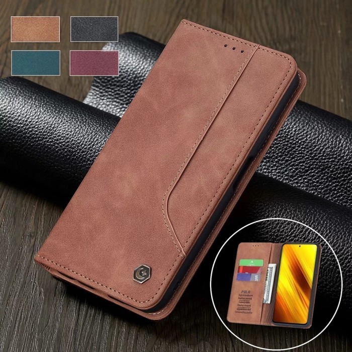 (Ready Stock) Flipkes Leather Case iPhone 10 XR X XS Max Flip Cover