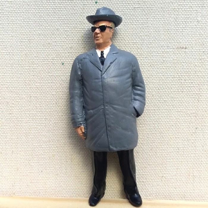 Terbaru Figure Diorama " Enzo Ferrari with hat" skala 1:18