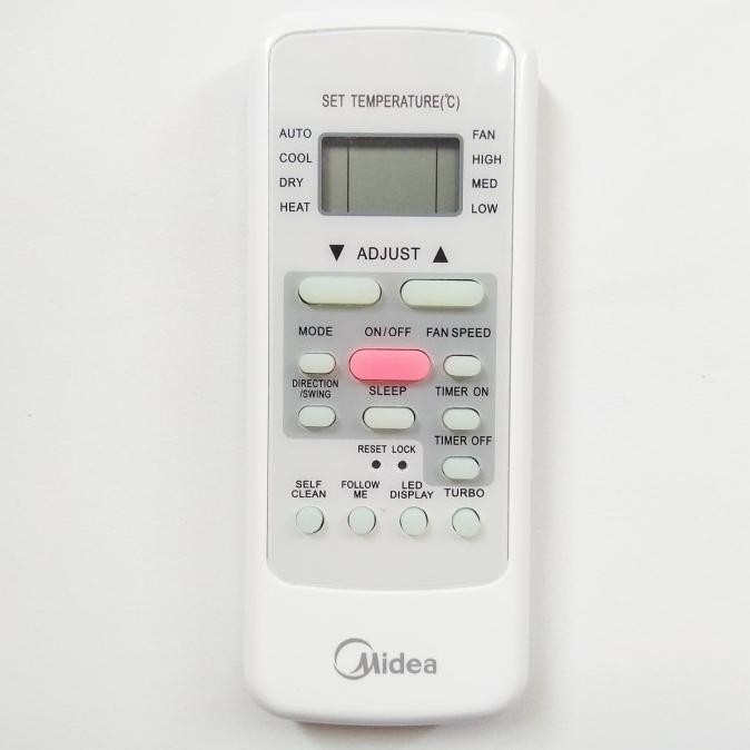 REMOT/REMOTE AC MIDEA R51I19/BGE ORI/ORIGINAL/ASLI