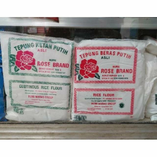 

Tepung Beras & Tepung Ketan Rose Brand 500 Gr 006