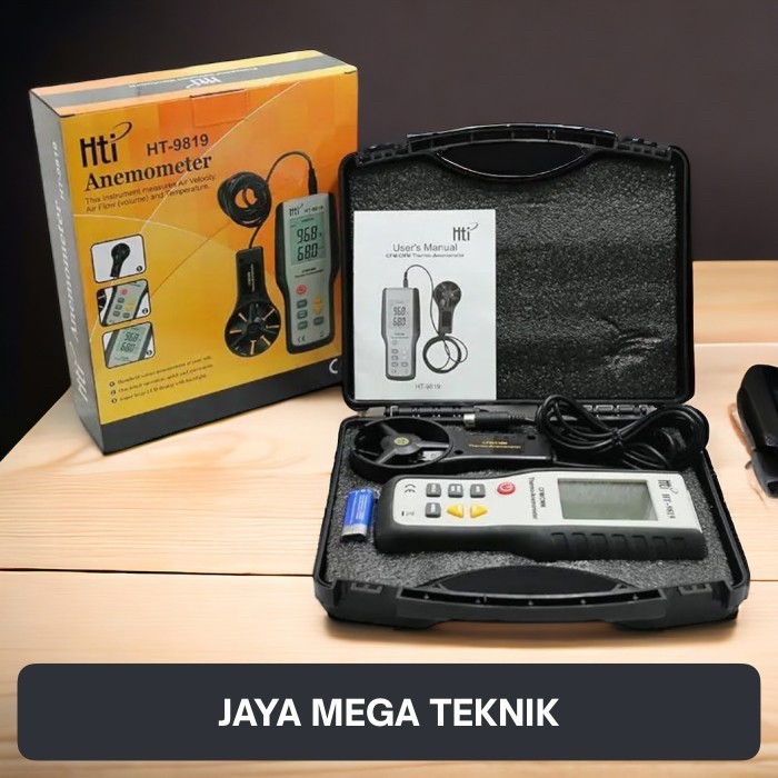 HT-9819 Detachable Anemometer with CFM/CMM function