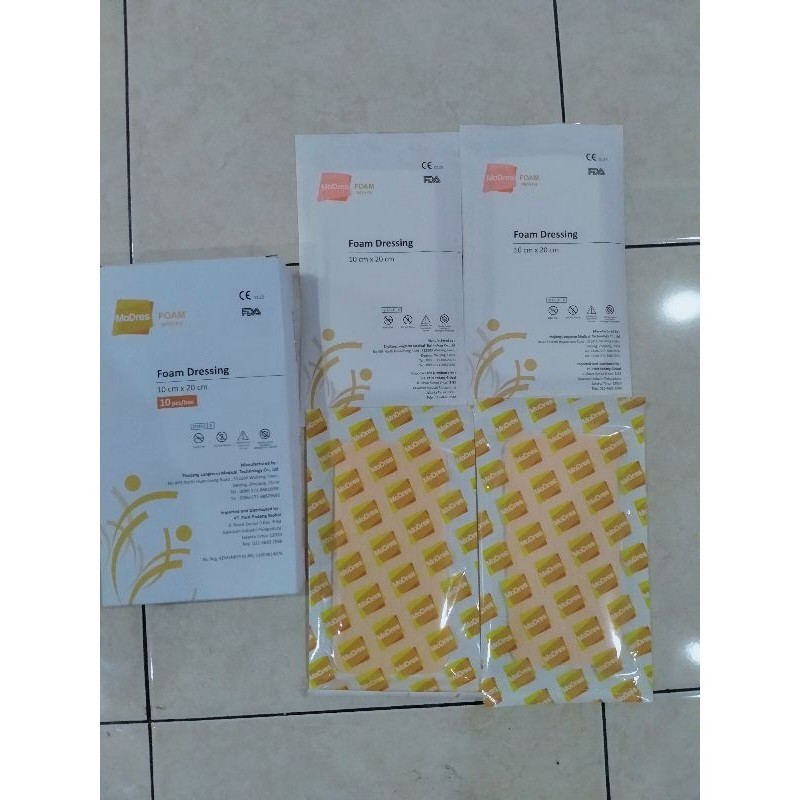 Modress Foam With PU ukuran 10cm x 20cm ( ECER )