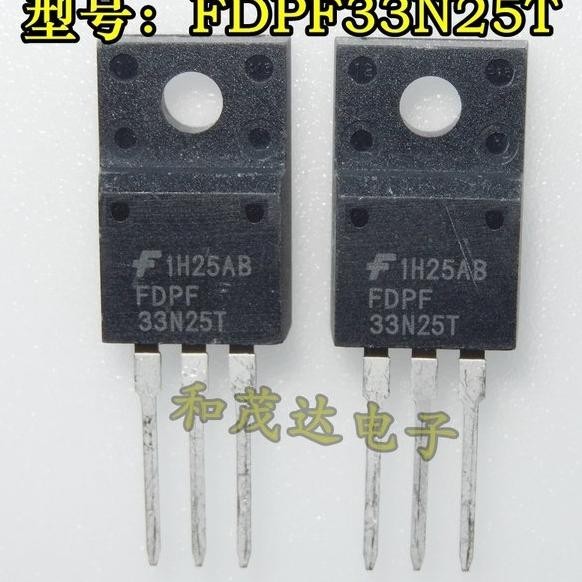 FDPF33N25T FDPF33N25 FDPF 33N25T 33N25 TO-220F 250V N-Ch MOSFET