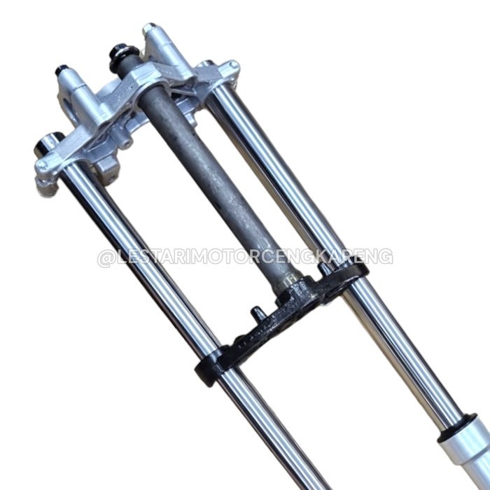 PROMO SHOCK SHOCKBREAKER AS SOK DEPAN SET ASSY RX KING SILVER KOMPLIT #ORIGINAL