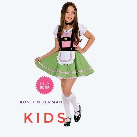 New kostum jerman-anak-oktoberfest- kostum internasional