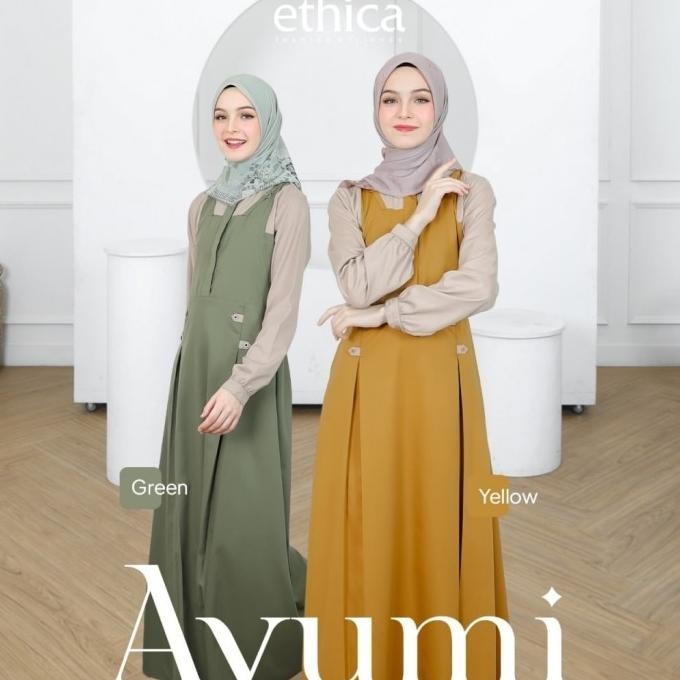 Sale Now Gamis Ethica Ayumi 441  Stok Terbatas