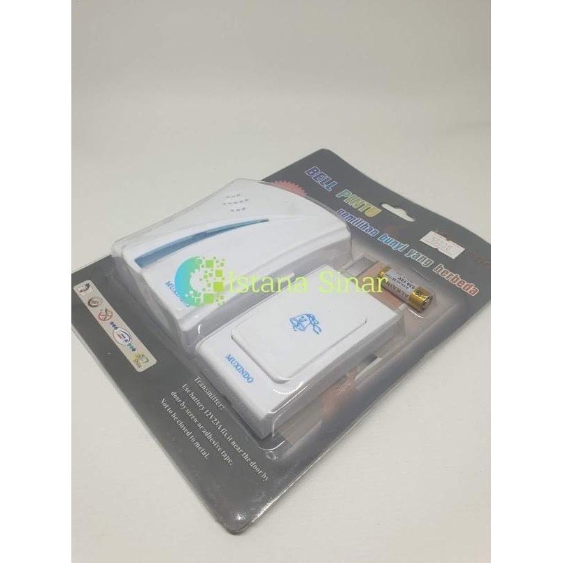Bel Pintu Muxindo-DC828 / Bel rumah / Bel wireless / Bel Baterai
