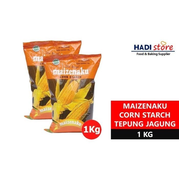 

Tepung Jagung Maizenaku Maizena Corn Starch - 1 Kg 098