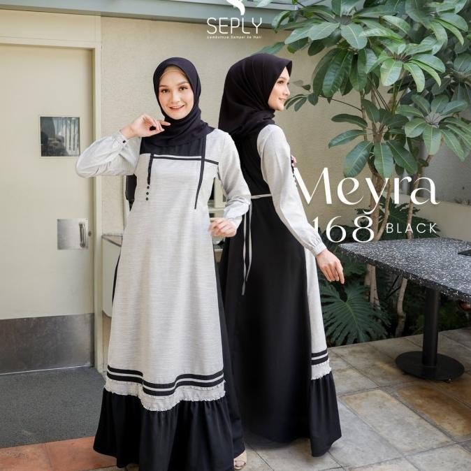 Terbaru Gamis Seply Meyra 168 Original
