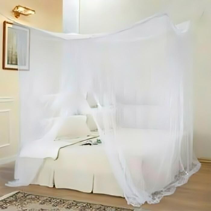 KELAMBU DEWASA JUMBO 200 X 200 GANTUNG KOTAK POLOS TIRAI ANTI NYAMUK