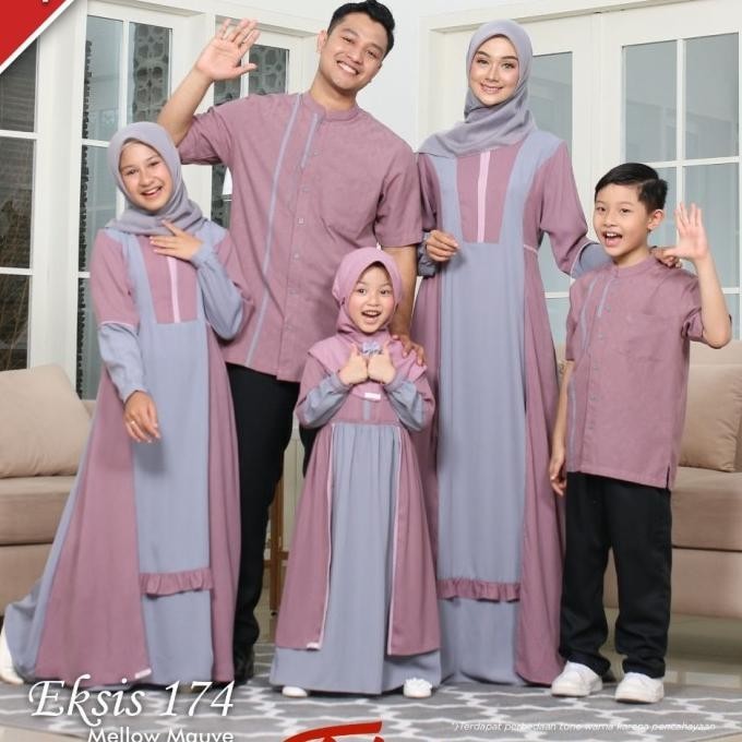 Terbaru Sarimbit Seply Eksis 174 Mellow Mauve Stok Terbatas