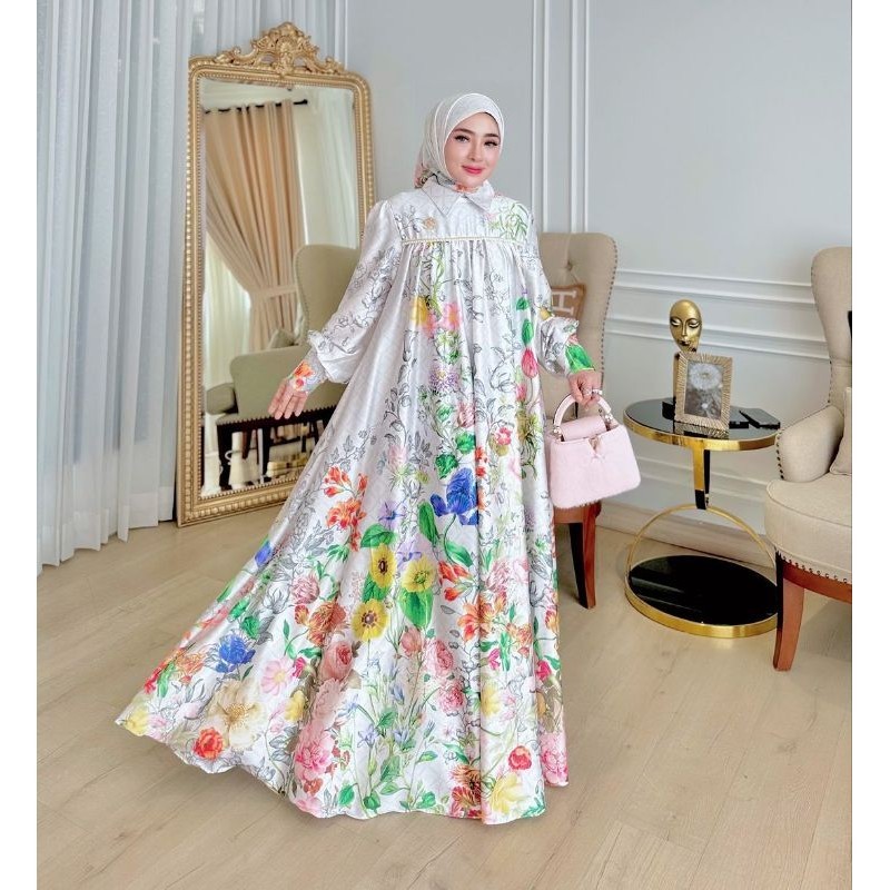 SHELLA SAUKIA | GAMIS BY SHELLA SAUKIA ORIGINAL PRODUK | GAMIS MODERN | GAMIS MUSLIMAH | GAMIS NYAMA