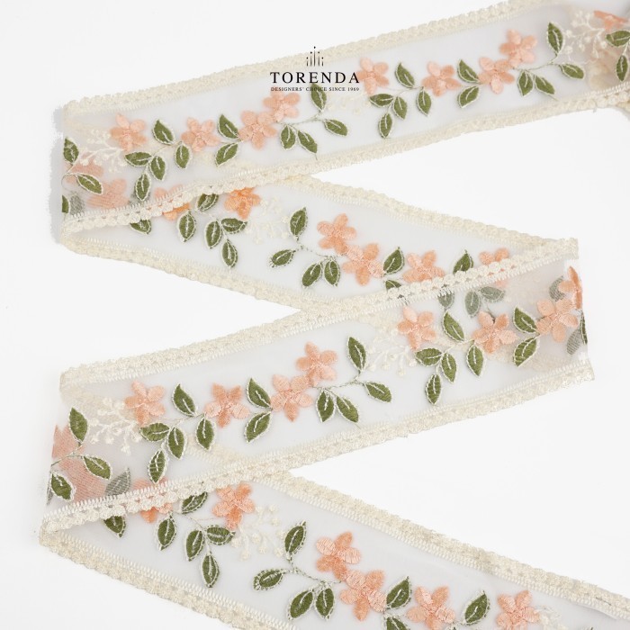 

Torenda Renda Giver Colorful and Black Flowers - Variasi Renda