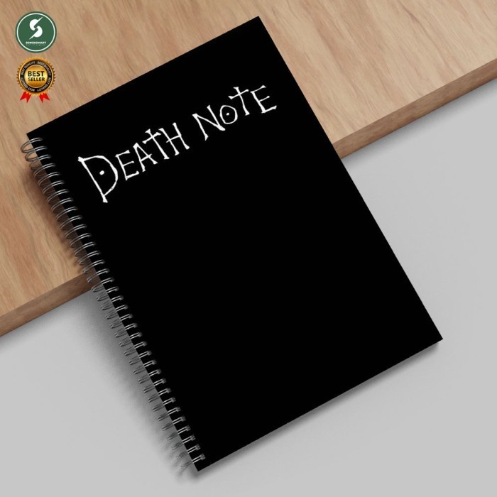 

Produk Unggulan Terbaru Note Book A6 A5 Vintage Anime Death Note/ Sketchbook / Bagus