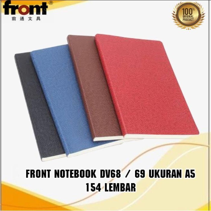 

Kusus Hari Ini Front Notebook A5 Seri Dv68 Dv69 - Buku Catatan Front Note Book Diskon